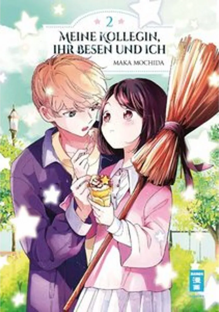 Livre Ma collègue, son balai et moi 02 - Idée Cadeau Manga Comédie