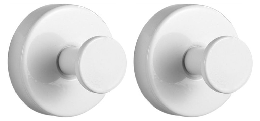 Saugnapfhaken, bohrfreie Wandhaken, abnehmbare, robuste Edelstahlhaken für Badezimmer, Dusche, Handtücher, Türkränze und Glasfenster