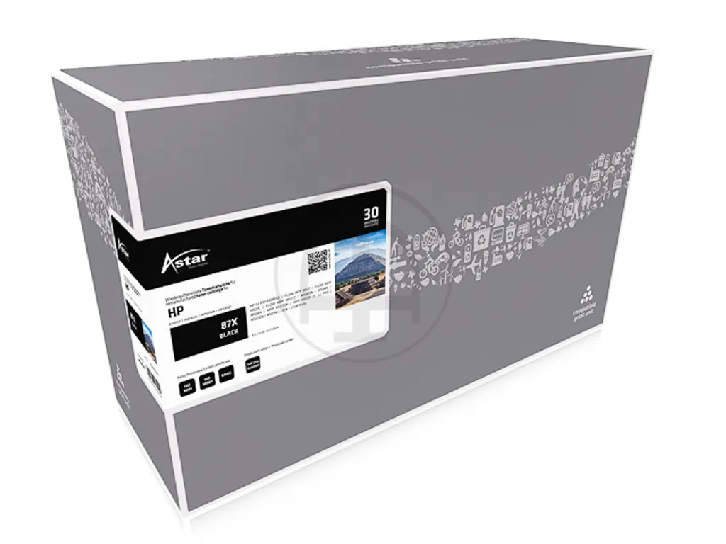 Toner Alta Capacità CF287X 18.000 Pag per HP LaserJet Managed E50045
