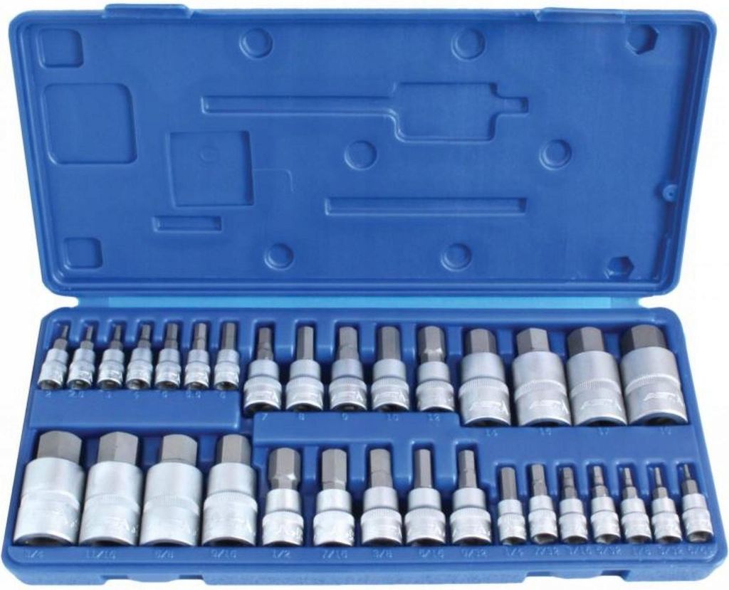 ASTA Steckschlüsselsatz A-32HIN Chrom-Vanadium-Stahl Produktbild 