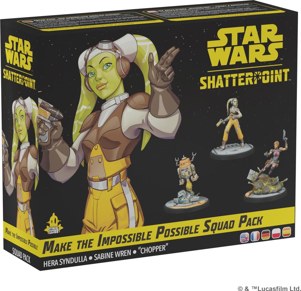 Star Wars Shatterpoint Impossible Possible Squad Pack - Miniaturenspiel Erweiterung - EN/FR/DE/PL/ES