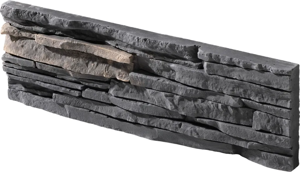 Rénovation murale facile en pierre Mesada Graphite - Cachez vos défauts - 2
