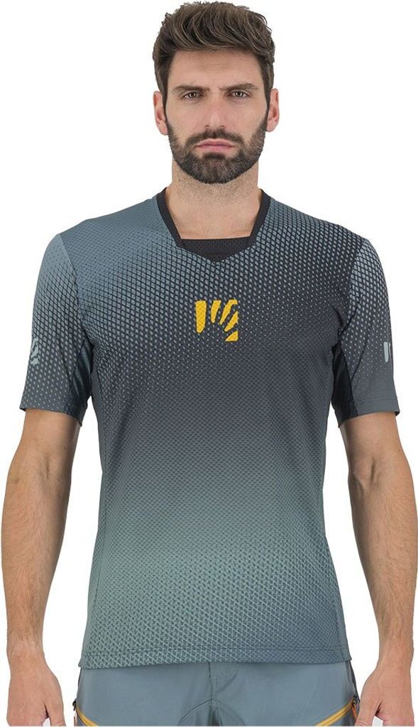 Karpos Val Di Dentro Kurzarm-t-shirt Grau XL Mann Grau XL