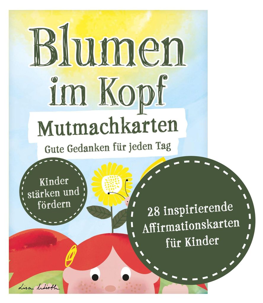 Blumen im Kopf Mutmachkarten: Gute Gedanken für jeden Tag Produktbild 