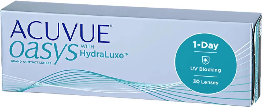 Acuvue Oasys 1-Day avec technologie HydraLuxe - 30 lentilles souples