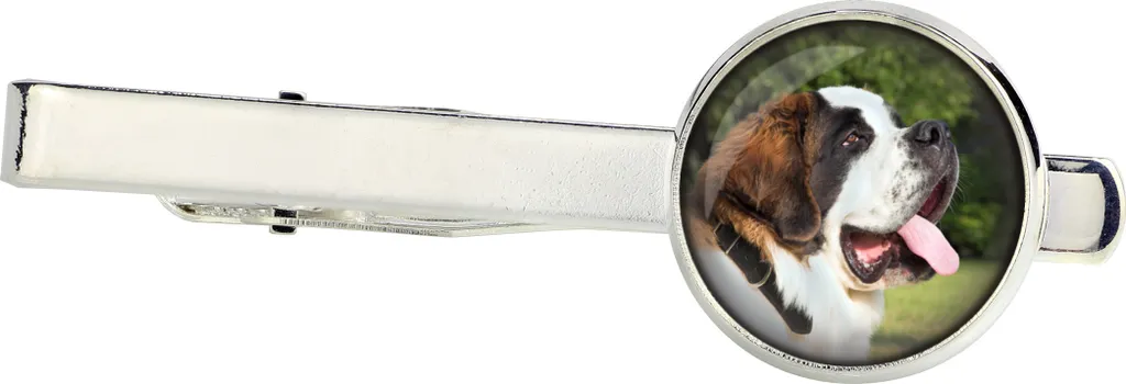 Spilla San Bernardo Art-Dog - Idea Regalo Uomo per Cerimonie