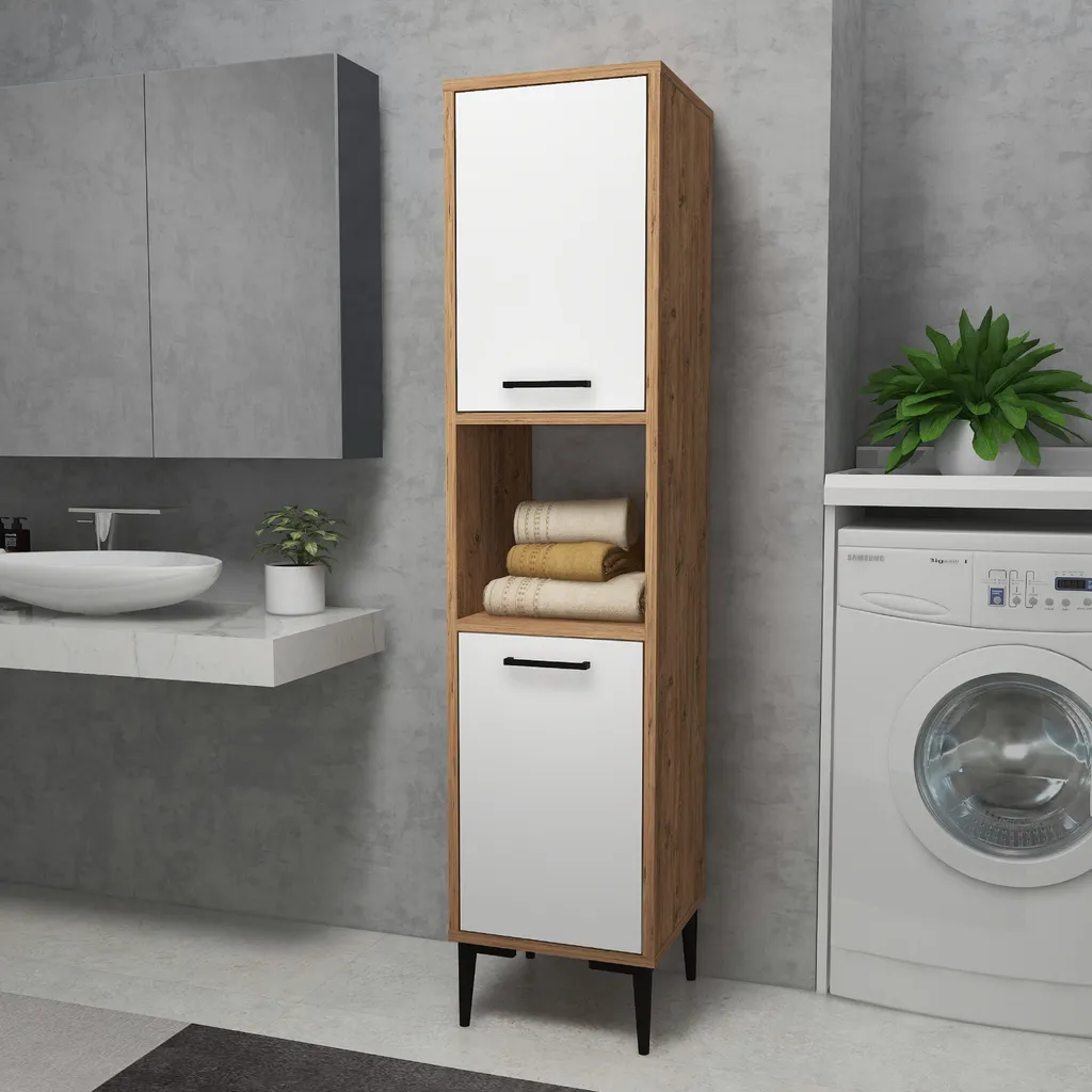 Armoire étroite Daminol : rangez tout dans seulement 35 cm de largeur
