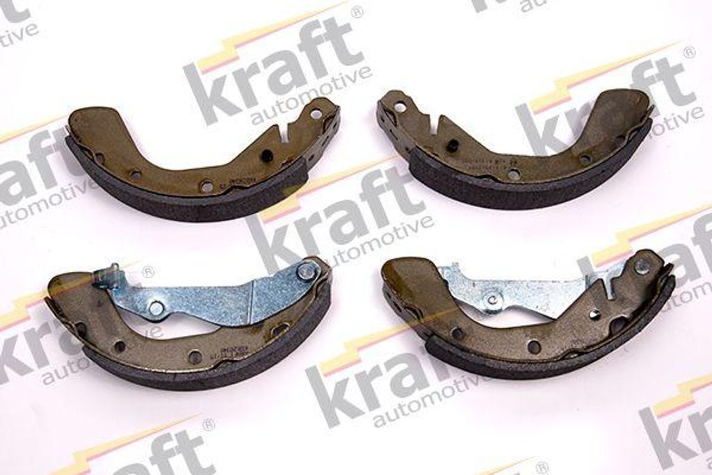 KRAFT AUTOMOTIVE 6028340 Bremsbackensatz OE 93740251 kompatibel mit Aveo, Spark, Kalos