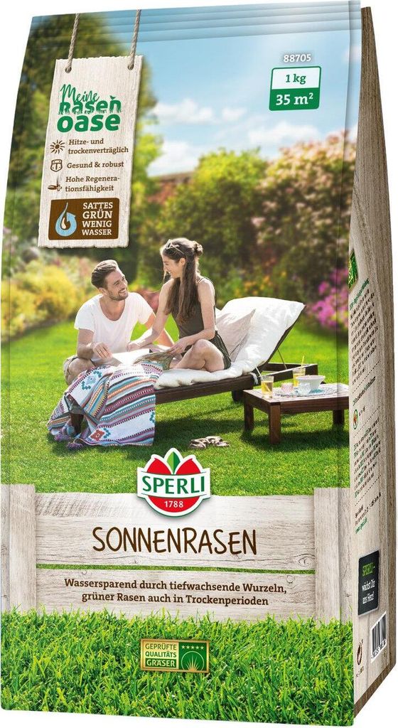 Sperli Sonnenrasen - 1 kg für ca. 35 m²