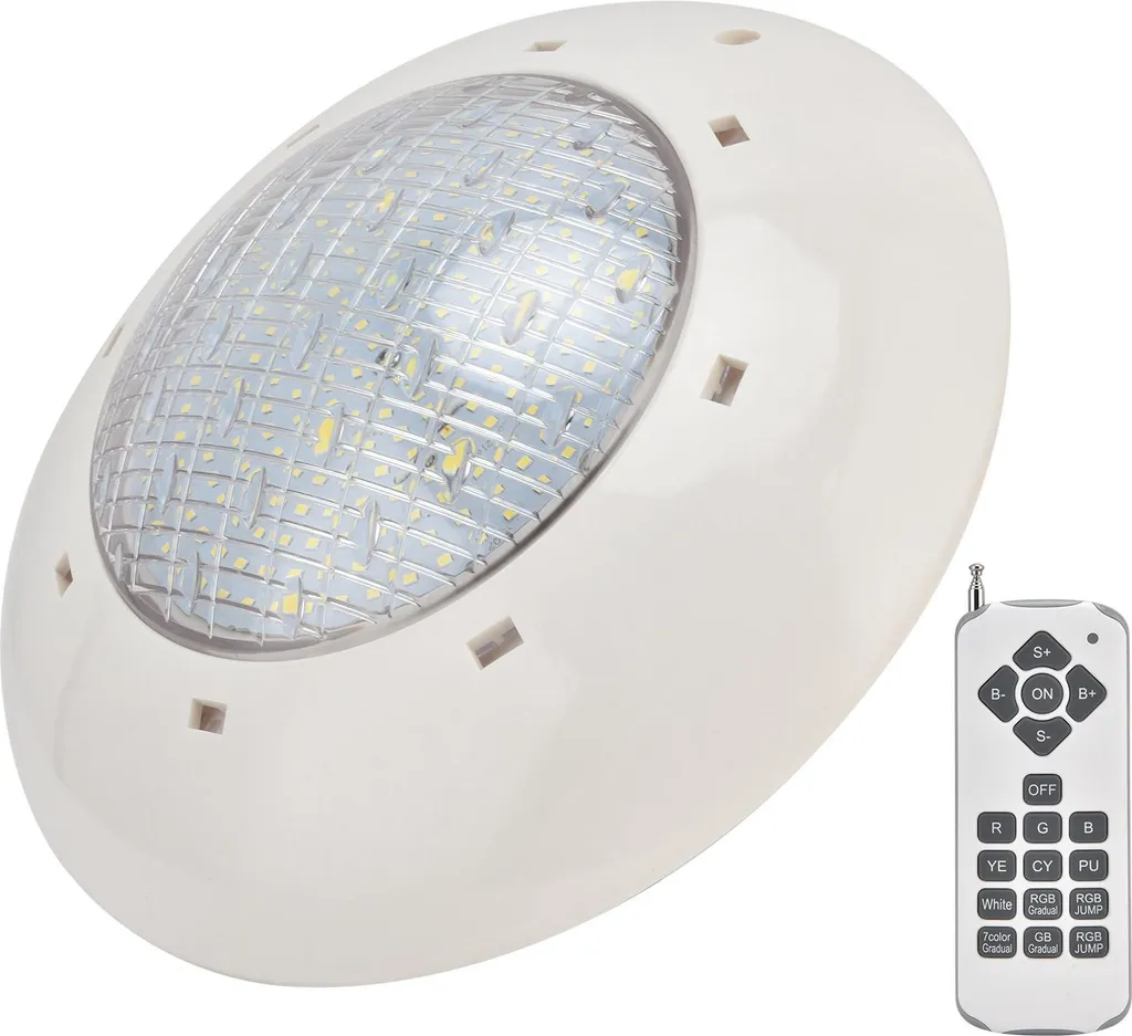 Éclairage LED Piscine RVB pour Ambiance Nocturne IP68 avec Télécommande - 2