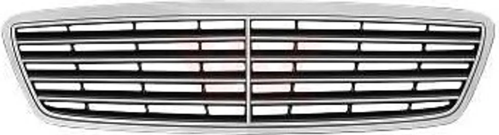 Réparer calandre cassée MERCEDES-BENZ Classe C : Grille noire VAN WEZEL
