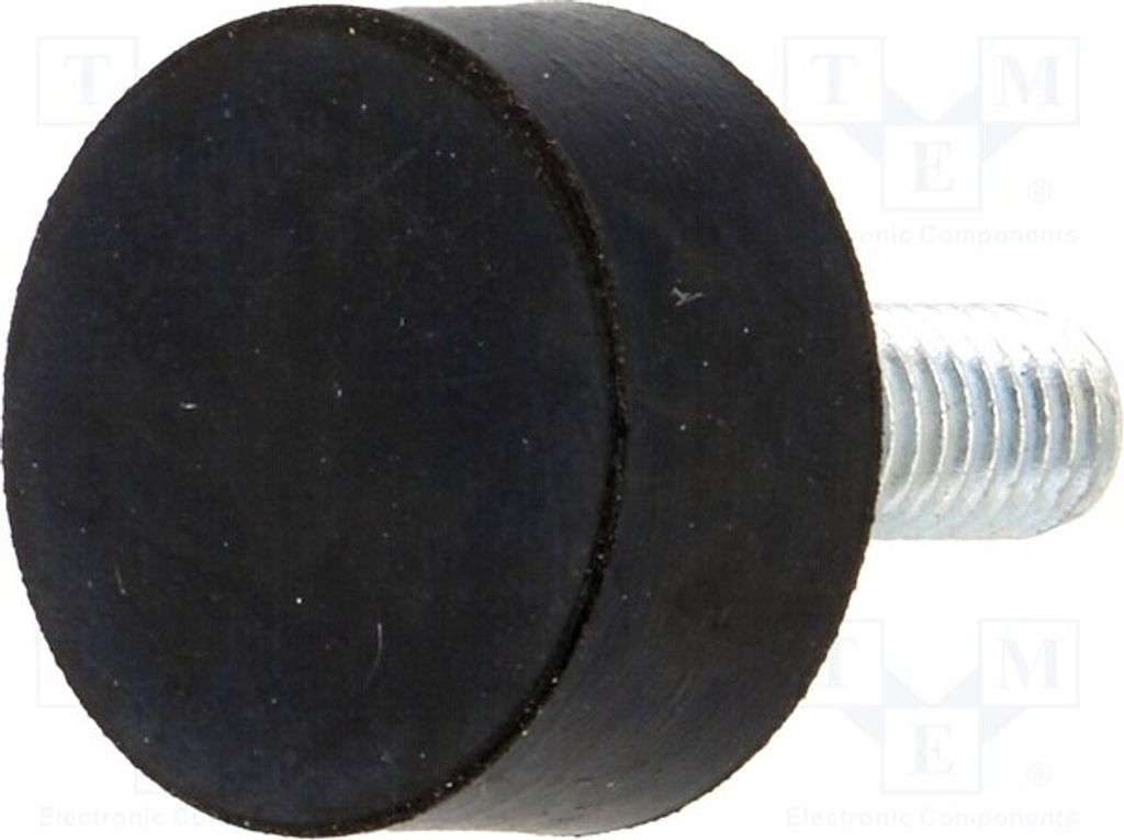 1x Mit vibrationsgeschütztem Stbein 504N DVA.4-20-10-M6-18-70 Beine Ø: 20mm H: 10mm