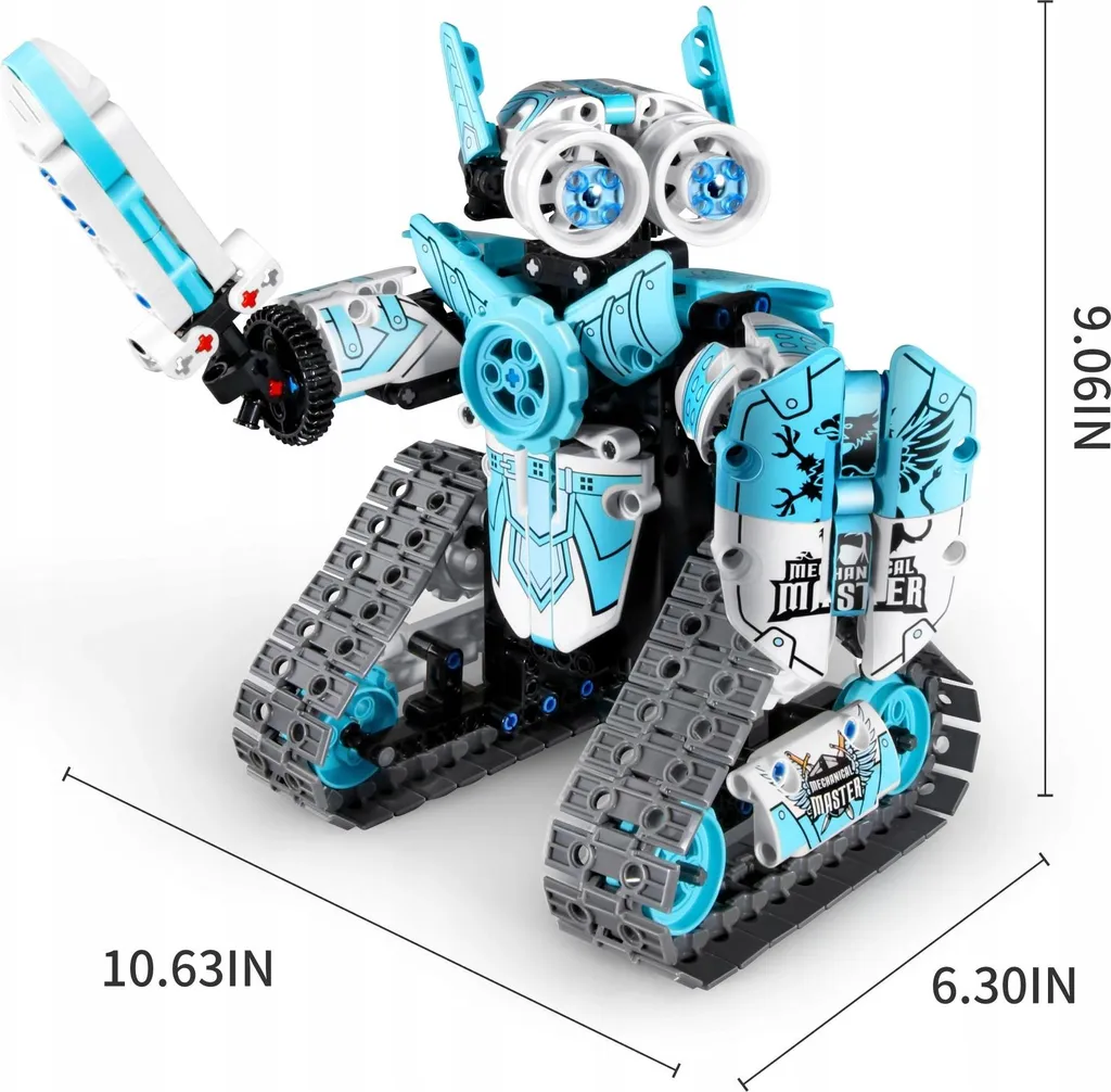 Robot de construction télécommandé IM.MASTER 8028 turquoise 3-en-1 - 8