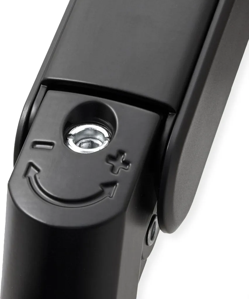 Bras LCD ROLINE charges lourdes support de table robuste noir - 9