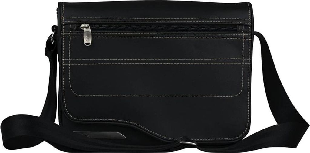 be.ez, LE Reporter Schultertasche für 11" Tablets mit extra Taschen, Schwarz