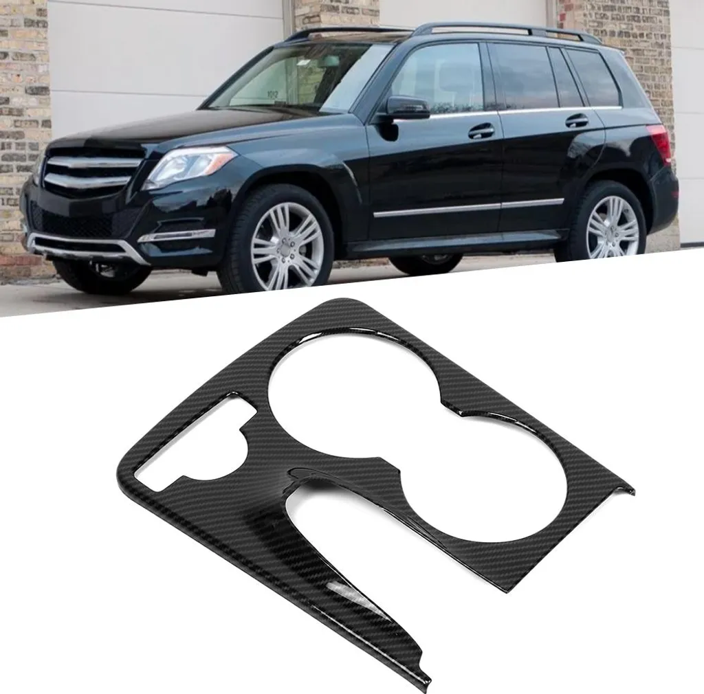 Accessoire Console Centrale Mercedes GLK X204 Motif Carbone Design