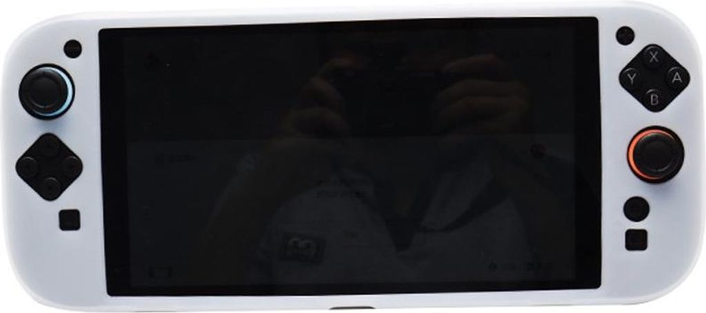INF Silikon Schutzhülle für Nintendo Switch 2 - Stoßfest, Kratzfest Transparentes Weiß