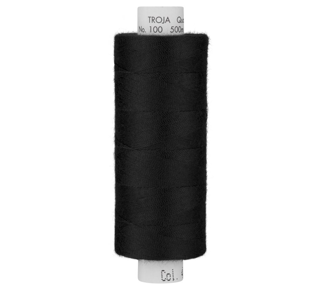 Nähgarn AMANN Troja / 500m 4000 Black Produktbild 