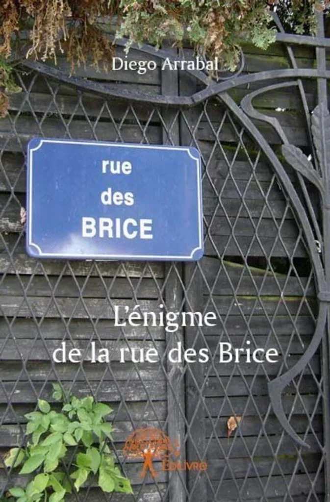 L'Enigme de la Rue des Brice livre avec signature authentique de l'auteur