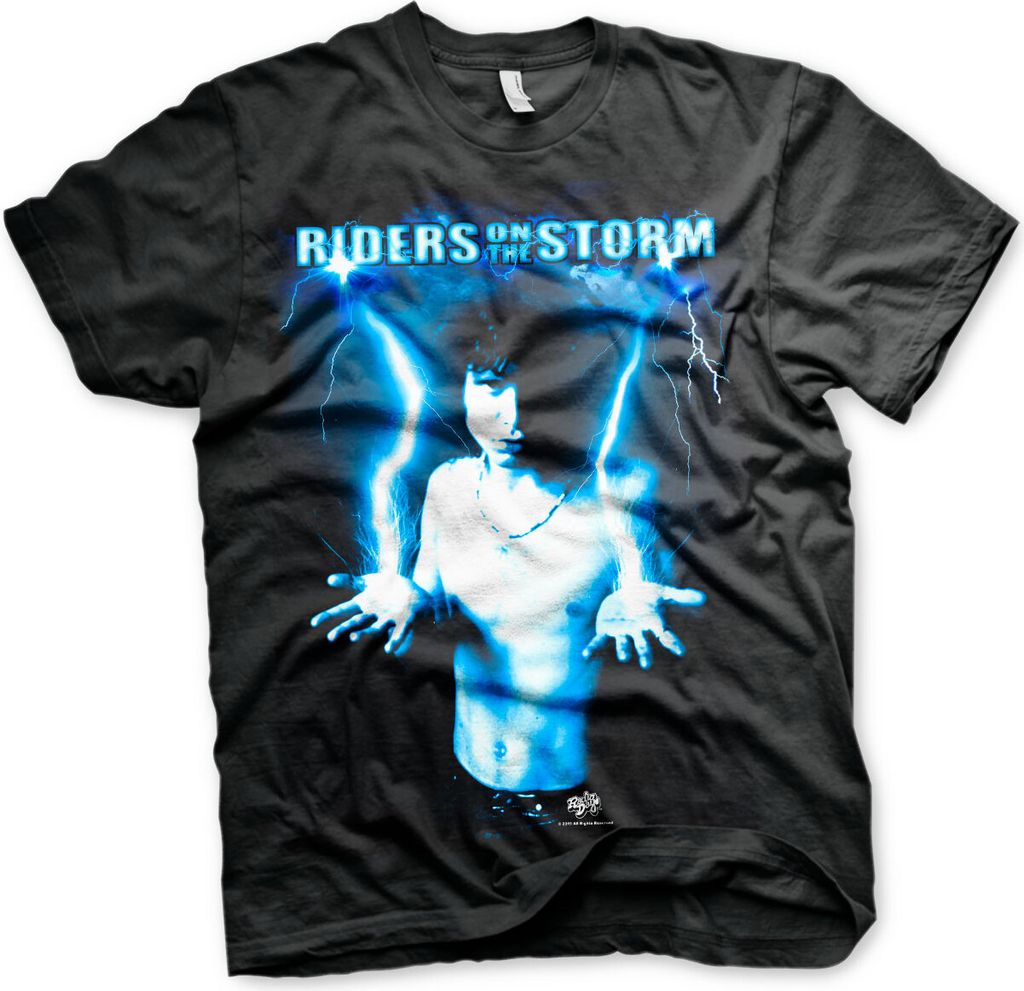 Riders On The Storm - Jim Morrison T-Shirt - XX-Large - Black