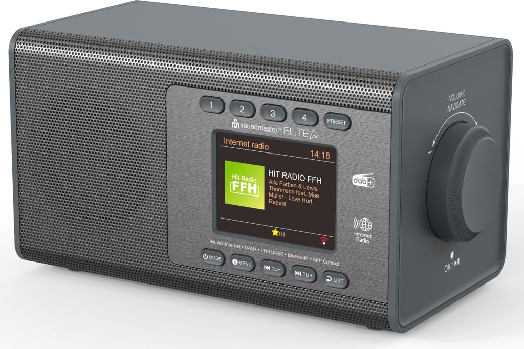 Soundmaster IR7000TI, 8 W, Verkabelt & Kabellos, Tragbarer Produktbild 
