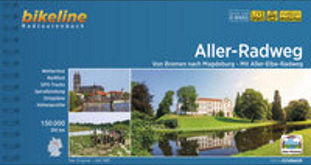 Aller-Radweg: Von Bremen nach Magdeburg. Mit Aller-Elbe-Radweg. 350 km, 1:50.000, wetterfest/reißfest, GPS-Tracks Download, LiveUpdate (Bikeline R...