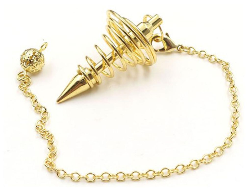 Spiralperlenkäfig-Halskette, 6,9-Zoll-Kette, galvanisierte Legierung, exquisiter Glanzkegel für Jungen und Mädchen, Dekoration, Typ 2