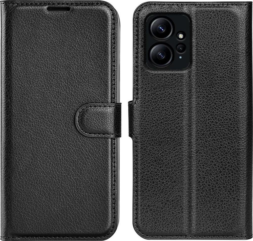 Xiaomi Redmi Note 12 4G Hülle - Coverup Klapphülle - Schwarz