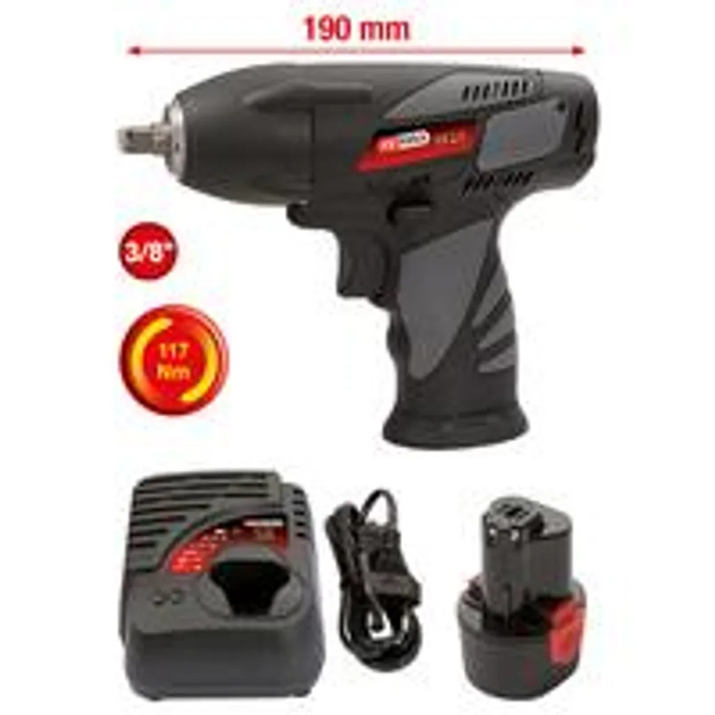 Démontez les vis difficiles avec la visseuse à choc 3/8 KS TOOLS 117Nm