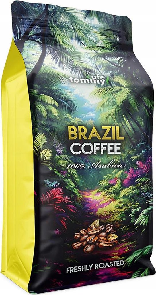 Kaffeebohnen aus Brasilien, 1 kg, 100 % Arabica, frisch Produktbild 