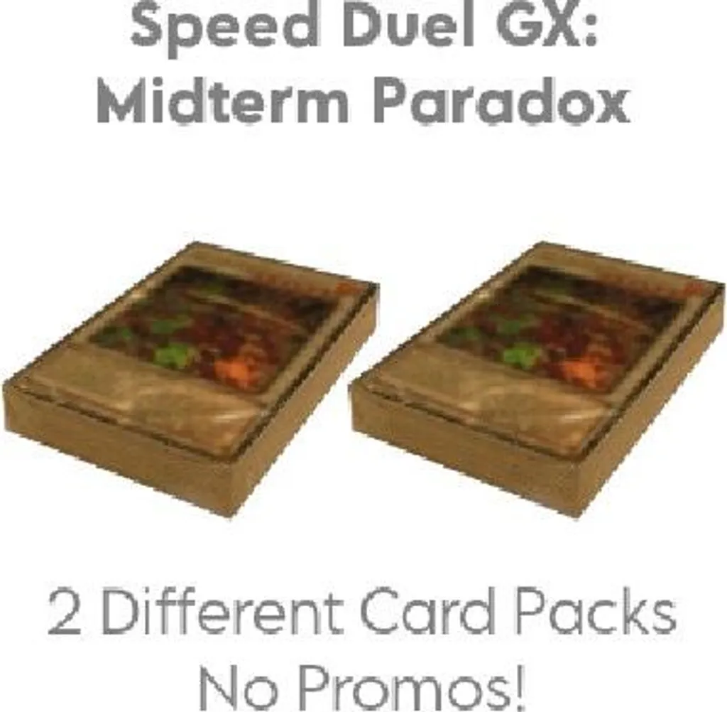 Jeu de Cartes Yu-Gi-Oh! Speed Duel GX Midterm Paradox Decks de Combat