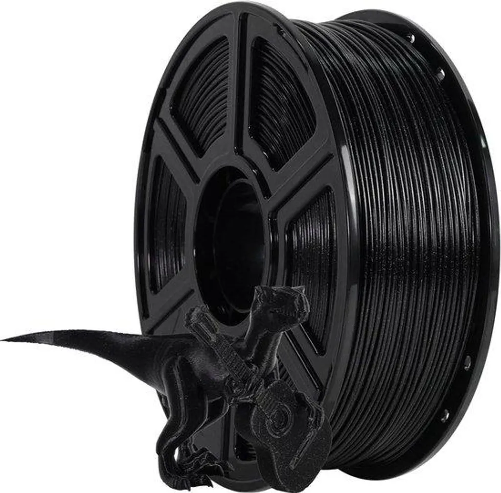 Filament ASA 1.75mm Noir Brillant 1kg - Tolérance +/-0.002mm Ultra Stable