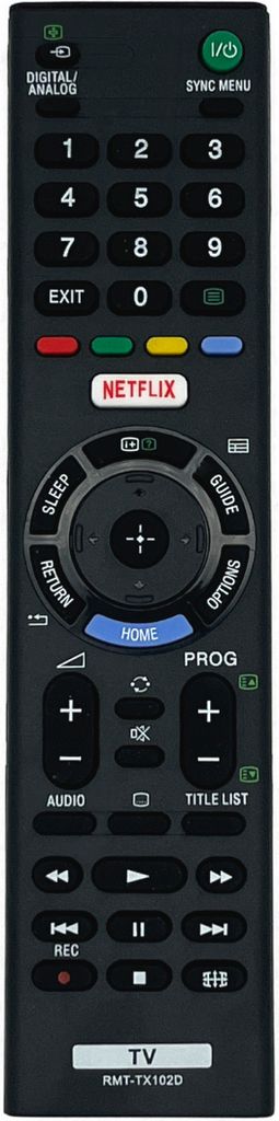 azurano Fernbedienung für SONY RMT-TX102D, 1-492-965-11 für Produktbild 