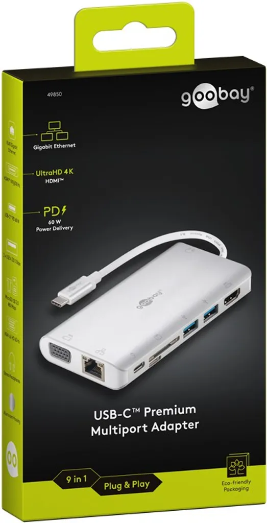 Adaptateur USB-C vers HDMI et USB Hub Multiport pour PC et MacBook - 2