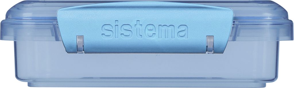 Sistema 450ml Sandwich Box - recycled PP - Mountain Blue