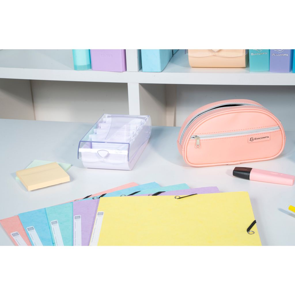 Exacompta 8x Karteikartenbox BunnyBox A8 Iderama - Malve - 5336423D