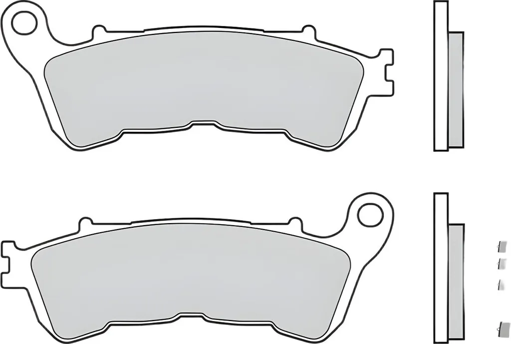 Plaquettes de frein en métal fritté Brembo 07Ho57Sp haute qualité