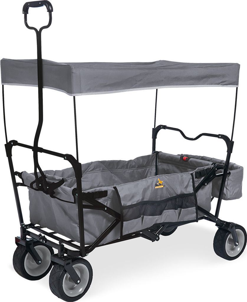 Klappbollerwagen 'Paxi', grau Produktbild 