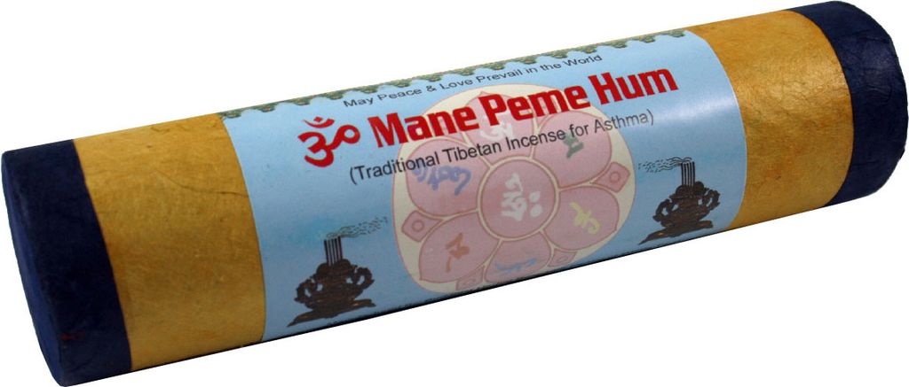 Räucherstäbchen - Mane Peme Hum Incense, Braun, 18*4,5*4,5 cm, Räucherstäbchen aus Tibet, Nepal