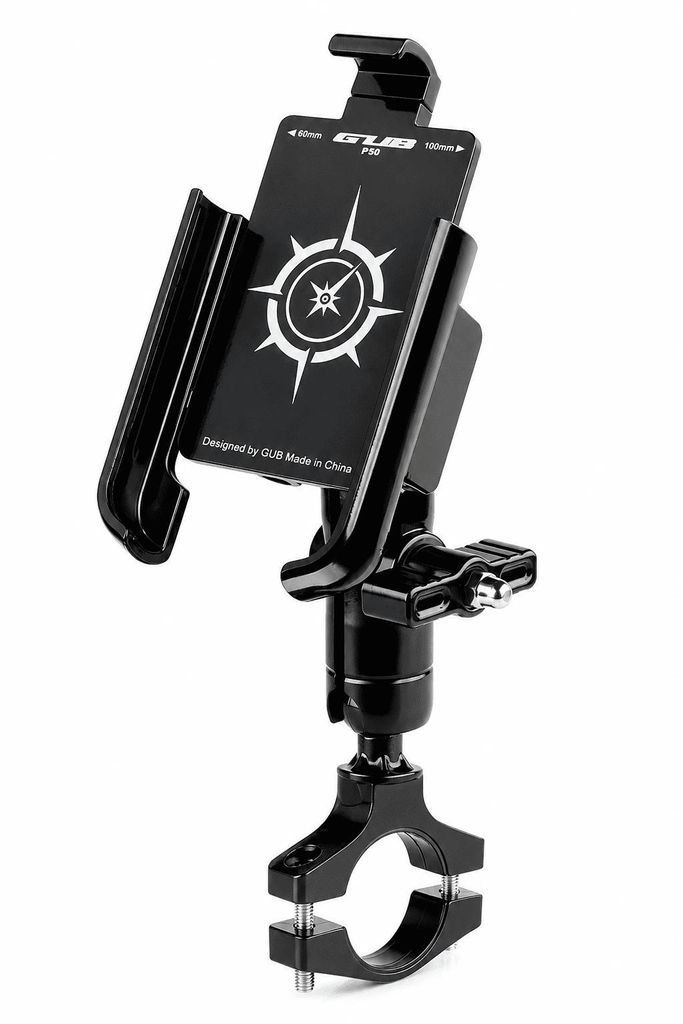 GUB P50 Motorrad Handyhalterung für Lenker aus Aluminium Produktbild 