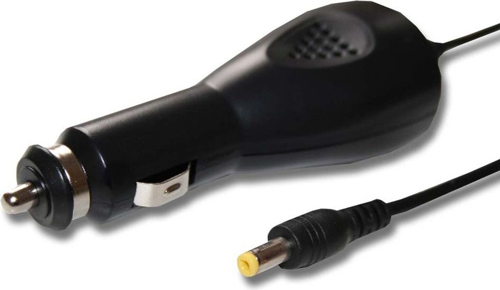 vhbw KFZ-Ladekabel kompatibel mit Asus Eee PC 2G Surf, 4G Surf, 701SD, 701SDX, 701c, 4G, 701, 700, 12G, 2G, 20G Notebook - 12V Ladegerät Schwarz 2...
