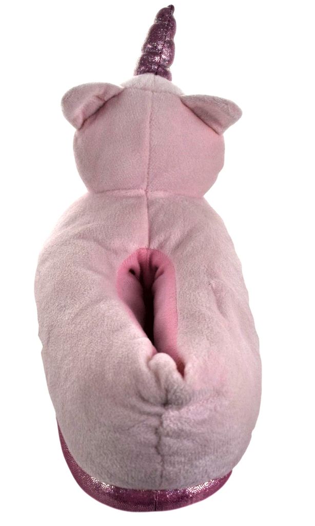 Damen Mädchen Hausschuhe Fantasie Farbe: Rosa Größe 42/43 Produktbild 5