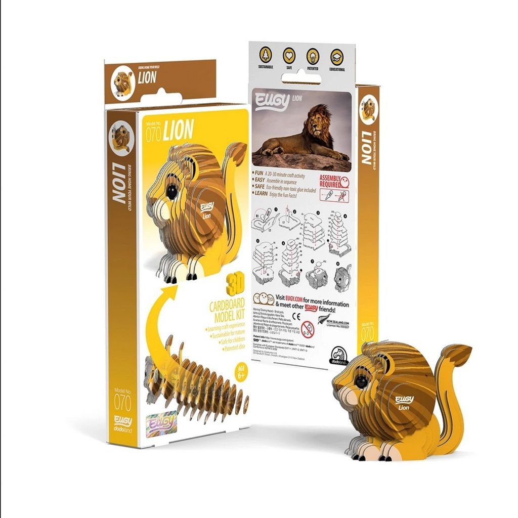 Eugy Lion, 24 kusů, Zvířata, 6 rok/roky Obrázek produktu 