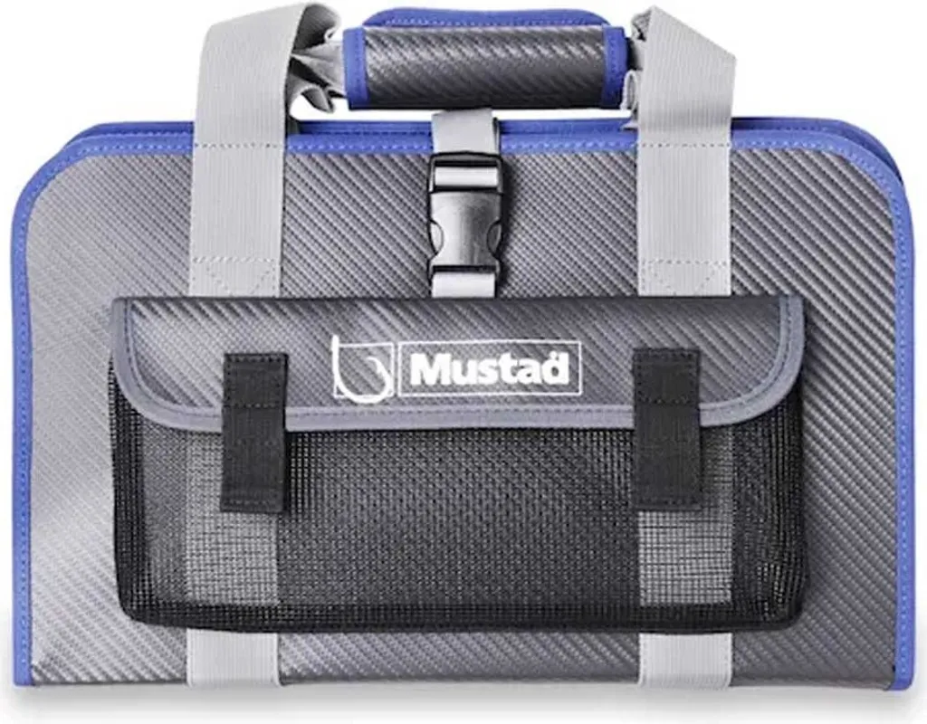 Boîte de rangement pour appâts de pêche Mustad MB020 - Accessoire Gris