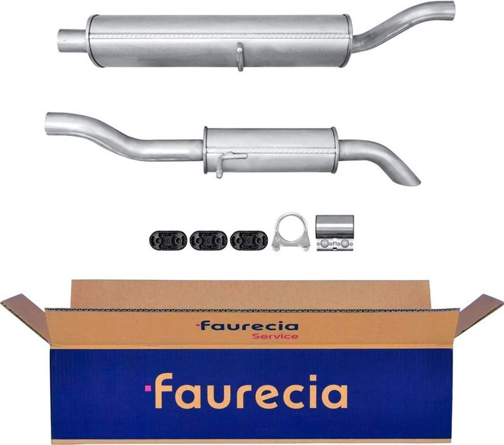 HELLA 8LD 366 035-011 Endschalldämpfer für CHRYSLER Voyager / Grand Voyager III (GS) Auspuff