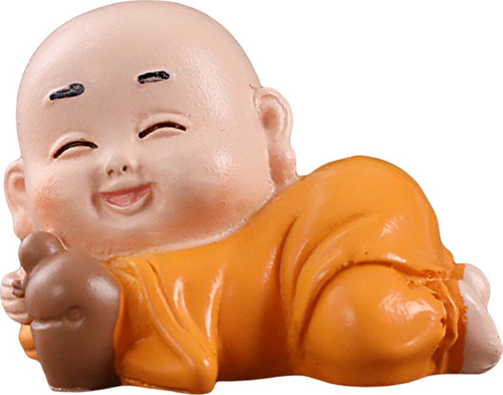 Mönch Ornament Viel Anwendungen lebendige Look dekorativ handgefertigtes feines Mönch Arbeitskunst dekorieren kleine Größe niedlicher Mönch Ch...