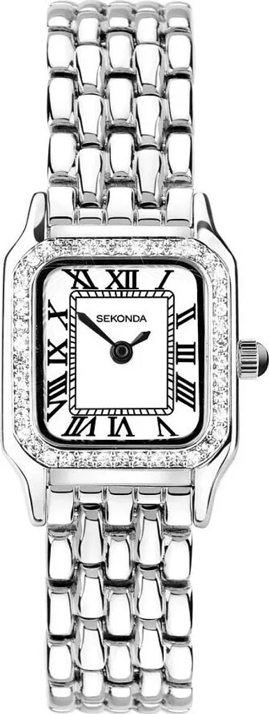 Montre Sekonda Damen argentée lisible et légère pour éviter la fatigue
