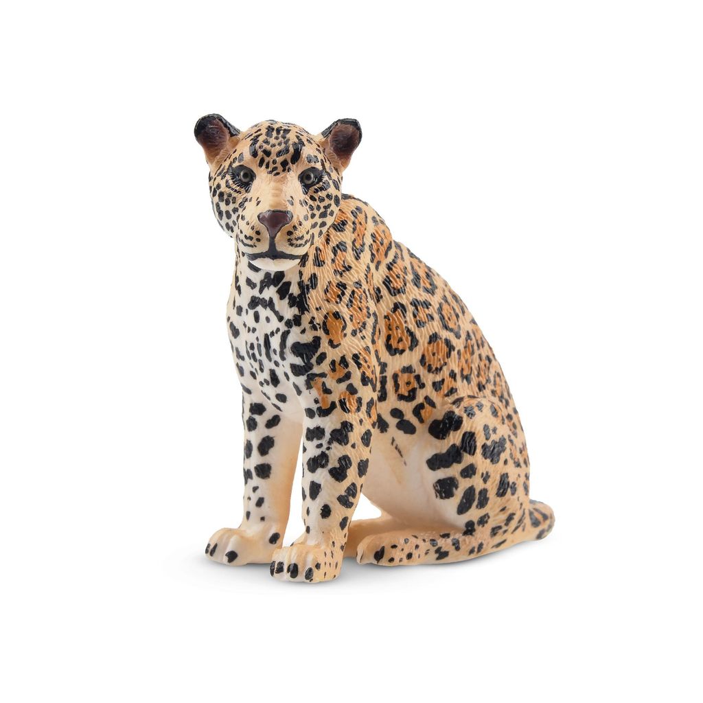 Toymany ML00298 Jaguar sitzend 7,0 cm Wildtiere