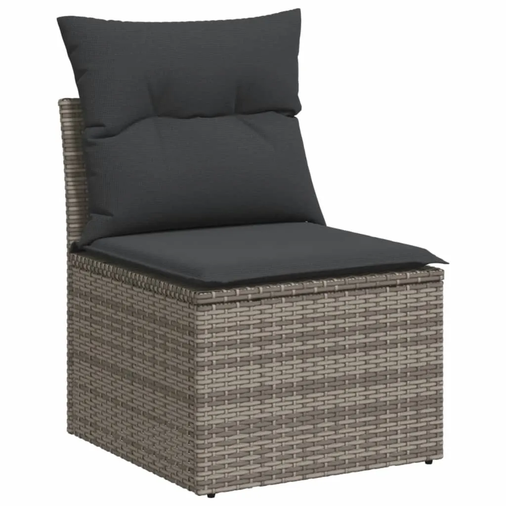 Divano da Giardino vidaXL in Rattan Grigio: Crea il tuo Angolo Relax