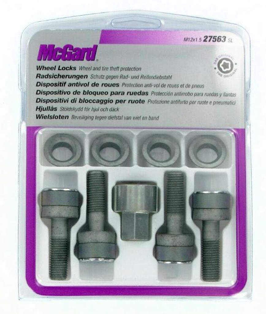 Schrauben mit konischer Scheibe, Kit 4 St. - Ultra-High Security - C020
